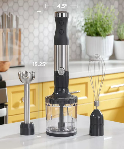 GE Immersion Blender & Accessory Kit