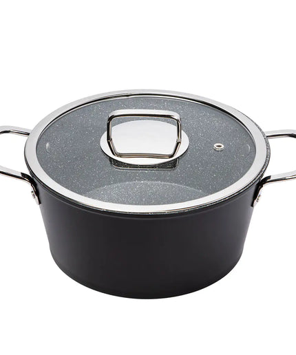 Serenk Excellence Granite Stock Pot, 22 cm