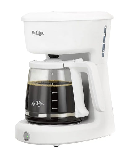 12-Cup Switch Coffee Maker, White