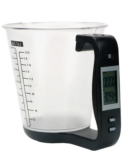 Digital Kitchen Scale LCD Beaker Measuring Cup