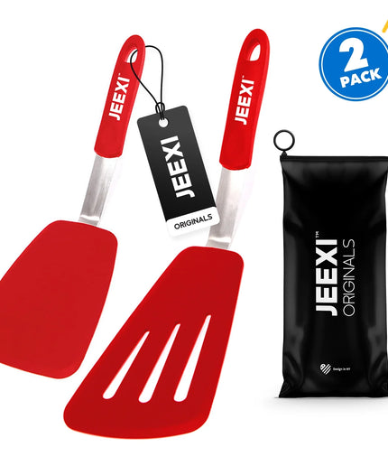 Flexible Non-Stick Heat Resistant Silicone Spatula (2 Count)