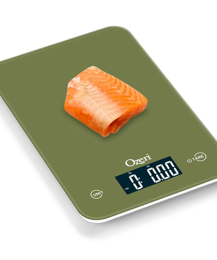 Touch Professional Digital Kitchen Scale (12 Lbs. Edition) in Tempered Glass