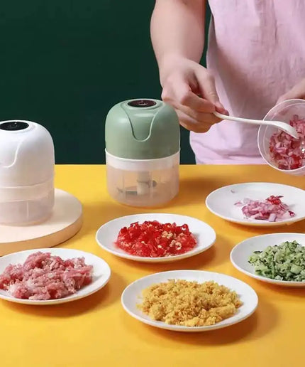 Mini Portable Electric Food Processor - The Right Kitchen Equipment