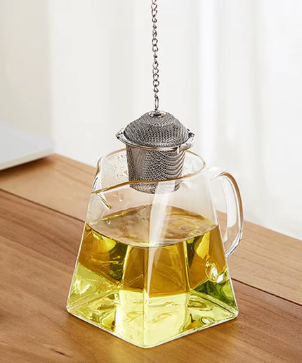 Tea Strainer Locking Tea Infuser Filter Stainless Steel Mesh Tea Ball Strainer Herb Spice Ball Infuser Diffuser Tea Accessories