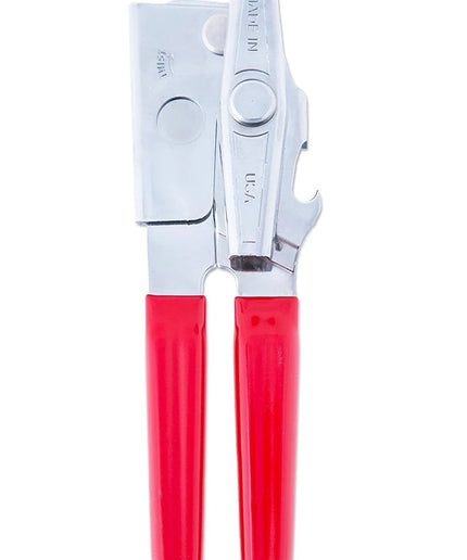 EZ-DUZ-IT Deluxe Can Opener with Red Grips