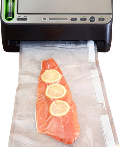 100 Vacuum Sealer Bags: Gallon Size (11" X 16") by  Works with Foodsaver & Other Machines - 33% Thicker BPA Free, Commercial Grade, 11 X 16 Inches