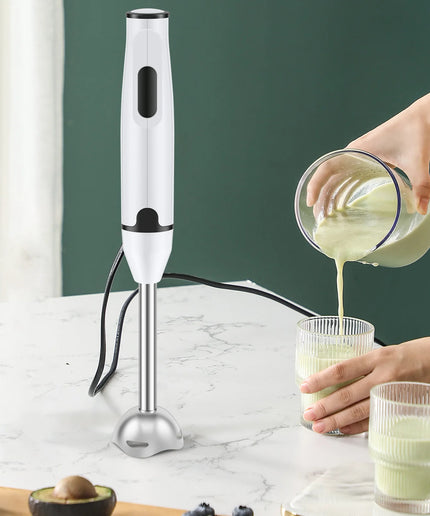 Immersion Blender Multifunctional Hand Blender Household Handheld Immersion Blender Electric Stick Blender Kitchen Gadget