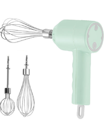 Portable Mini Wireless Electric Egg Beater Handheld USB Rechargeable Food Mixer Milk Frother 3 Speed Cream Food Cake Mixer