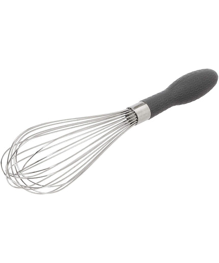 Stainless Steel Wire Whisk Set, Gray - 3-Piece