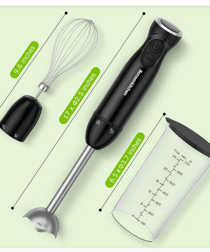 Immersion Blender,  12 Speed Hand Blender