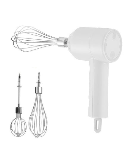 Portable Mini Wireless Electric Egg Beater Handheld USB Rechargeable Food Mixer Milk Frother 3 Speed Cream Food Cake Mixer