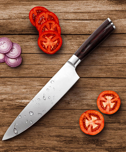 Japanese Chef Knife, 8 Inch, HC Steel, Paring Knife, Premium Chef Knife Professional Unique Gift for Men/Women, Mom/Dad, Premium Gift Box