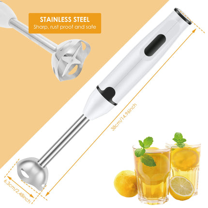 Immersion Blender Multifunctional Hand Blender Household Handheld Immersion Blender Electric Stick Blender Kitchen Gadget