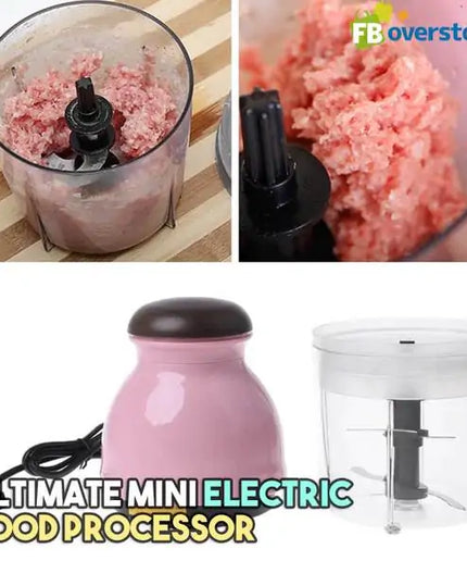 Ultimate Mini Electric Food Processor - The Right Kitchen Equipment