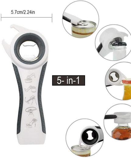 Easy-Twist Jar Opener:  Effortless Lid Opening for Weak Hands & Arthritis | Versatile Bottle Opener | Jar Openers & Bottle Openers