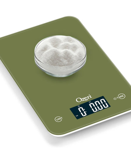 Touch Professional Digital Kitchen Scale (12 Lbs. Edition) in Tempered Glass