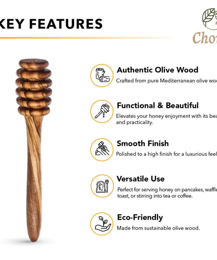 Olive Wood Honey Spoon