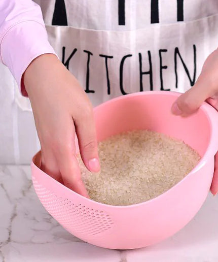 Silicone Colander Rice Bowl