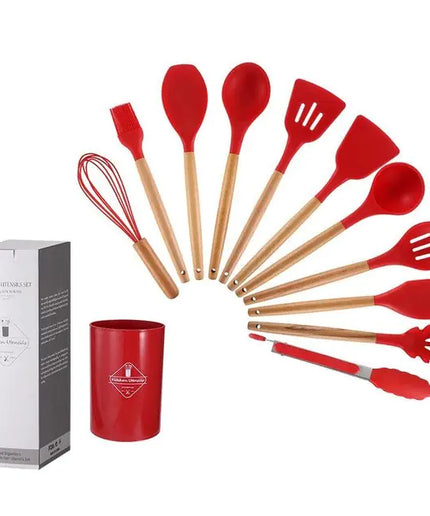 Non Stick Pot Spatula And Spoon