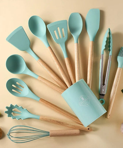 Non Stick Pot Spatula And Spoon