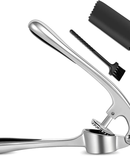 Garlic Press with Peeler Set