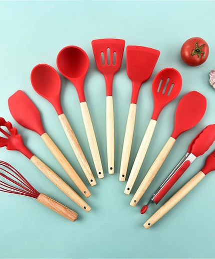 Non Stick Pot Spatula And Spoon