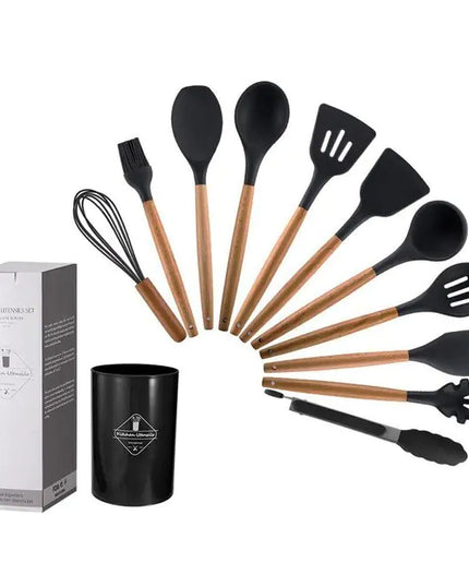 Non Stick Pot Spatula And Spoon