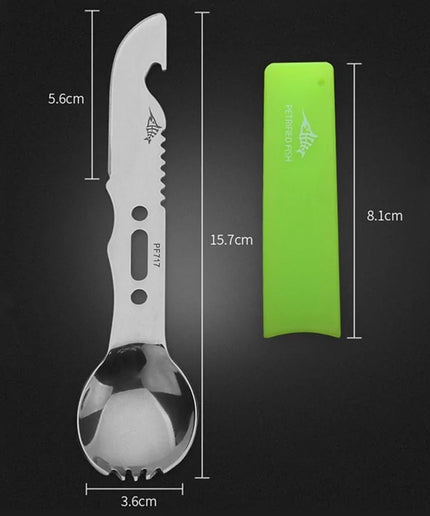 Multifunctional Camping Cookware Spoon Fork