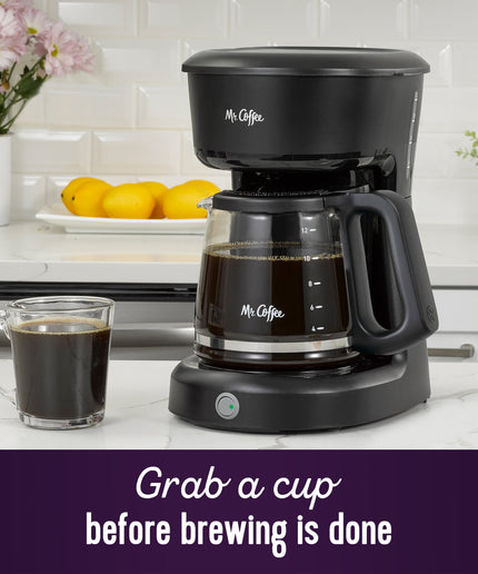 12-Cup Coffee Maker, Black