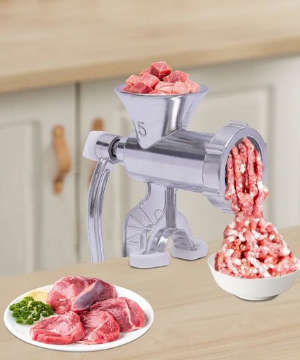 Meat Grinder Mincer Stuffer Heavy Duty Manual Sausage Filler Sauce Maker Machine