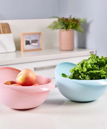 Silicone Colander Rice Bowl