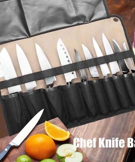 Portable Chef Knife Roll Bag