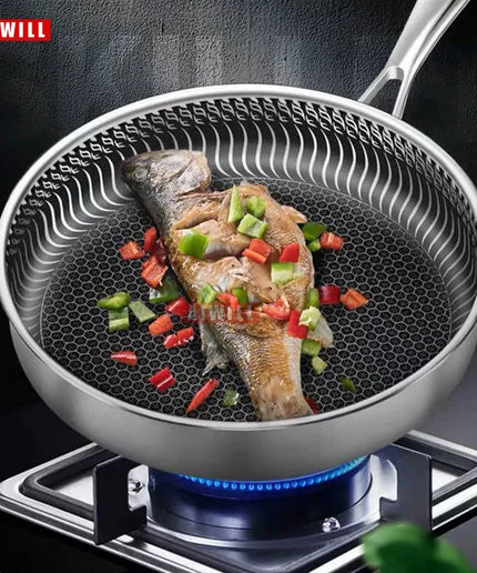 Steel Non-Stick Frying Pan