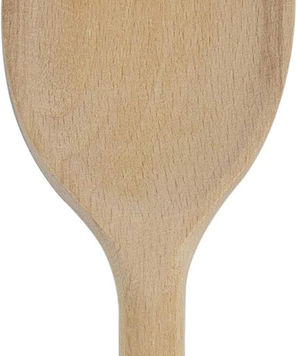 16-Inch Long Wooden Cooking Mixing Oval Spoons, Beechwood (Set of 2)