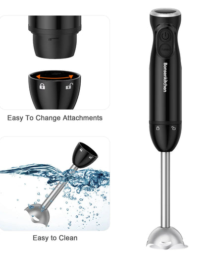 Immersion Blender,  12 Speed Hand Blender