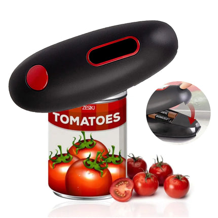 Electric Can Opener,Auto Electric Can Opener,No Sharp Edge a Simple Push of Button - Automatic,Can Opener Electric for Seniors,Kitchen，Home，Restaurant Fits Almost Any Can Size