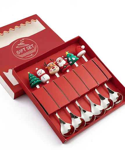 Christmas Cutlery Set: Festive Spoon and Fork