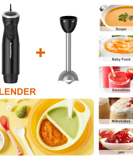 Immersion Blender,  12 Speed Hand Blender