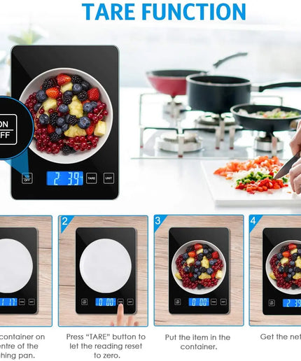 Digital Kitchen Multi-Function Scale