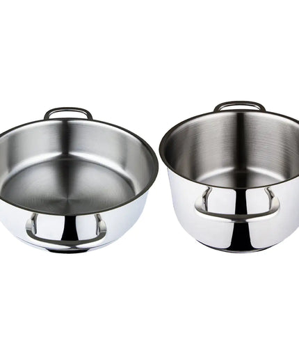 Serenk Modernist Cookware Set Saute Pan Stock Pot, 4 pcs