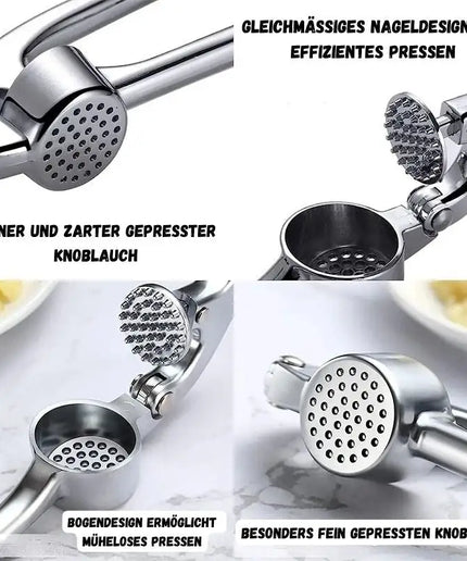 Garlic Press with Peeler Set