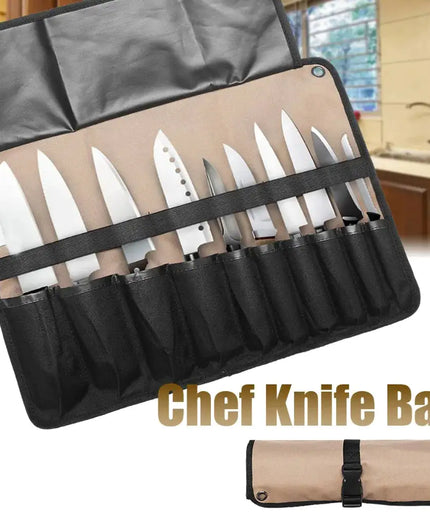 Portable Chef Knife Roll Bag